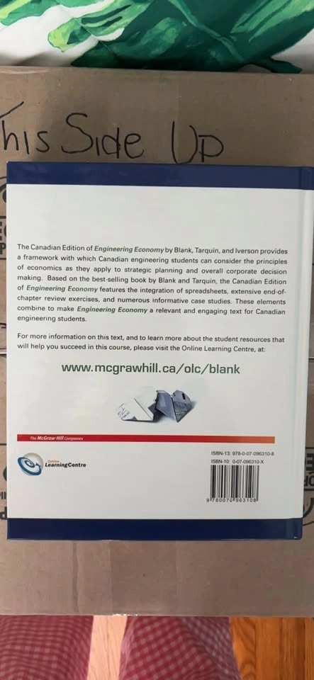 Engineering Economy Canadian Edition Textbook - photo 2
