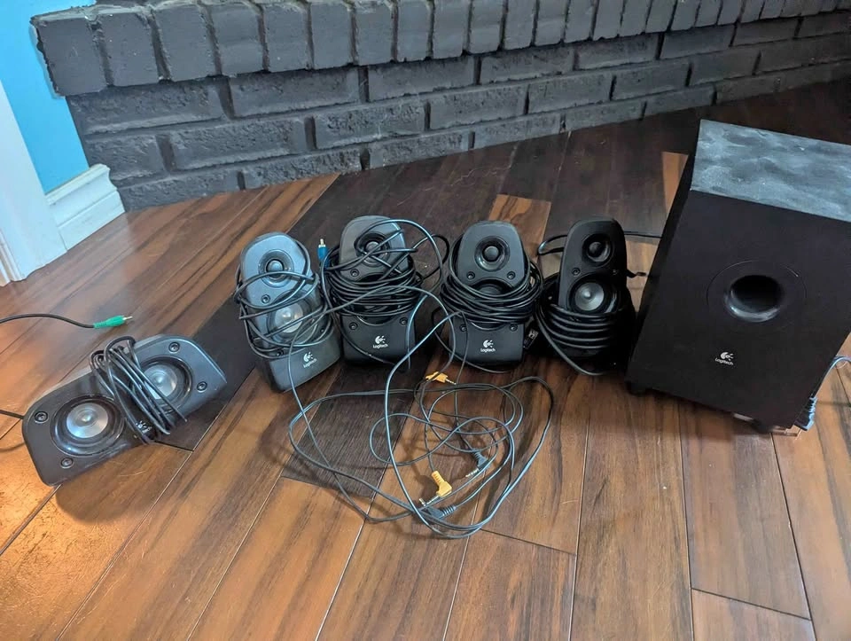 Surround Sound Speaker System – $75