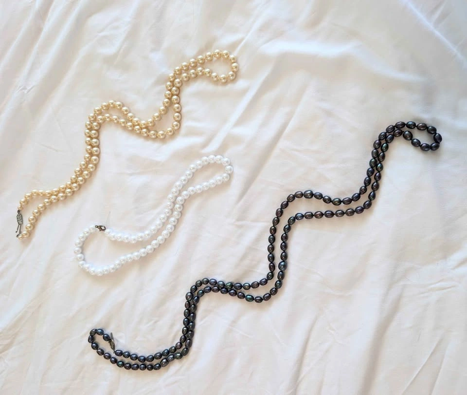 Baroque Freshwater Pearl long necklace - photo 2