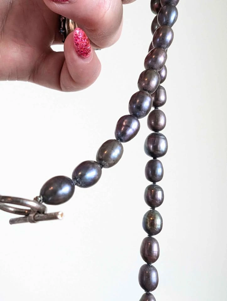 Baroque Freshwater Pearl long necklace - photo 3