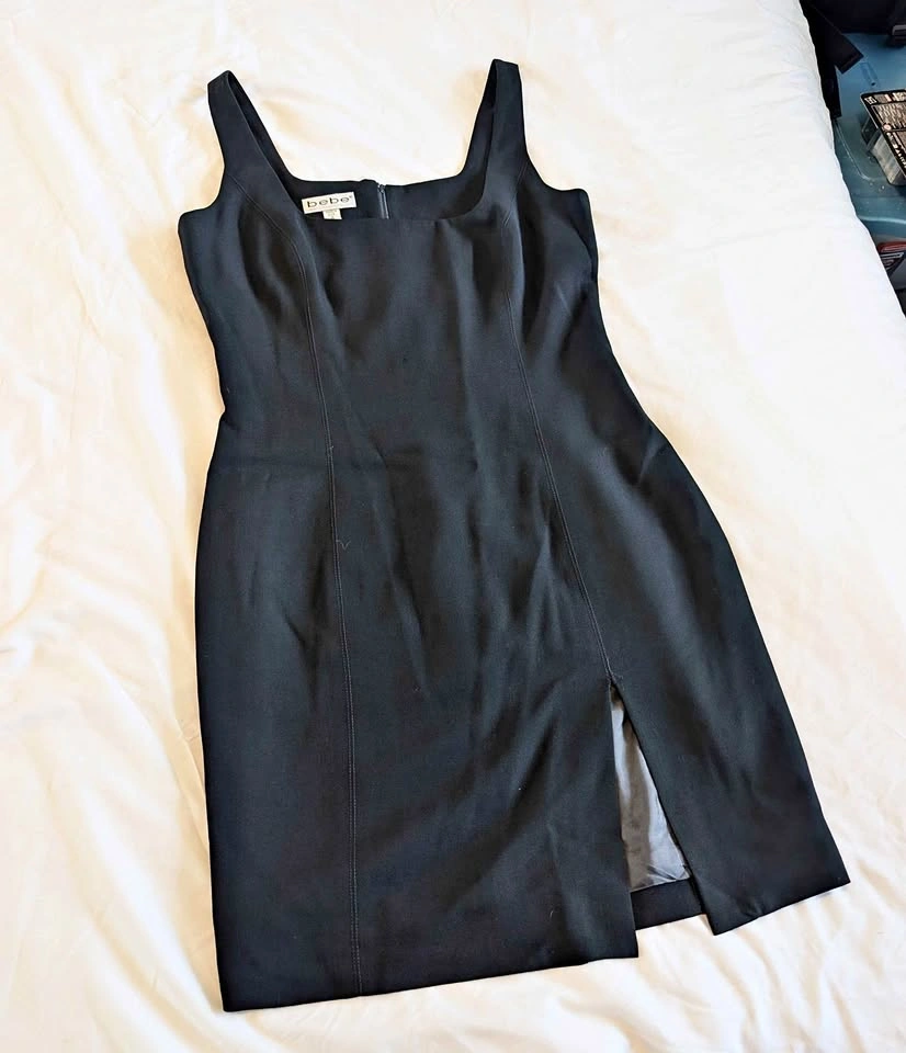 Vintage Bebe Dress with slit