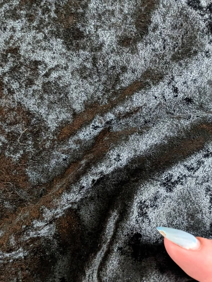 Handmade velvet dress - photo 3