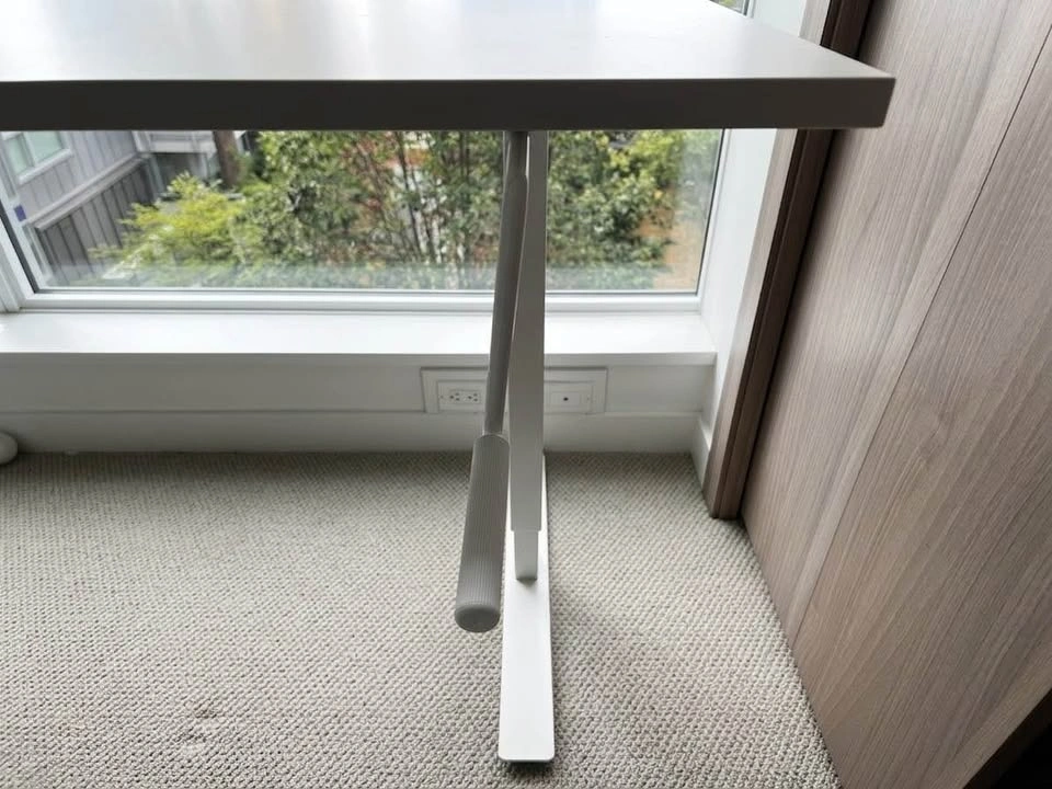 IKEA TROTTEN Sit/Stand Desk (160 x 80 cm) – White - photo 3