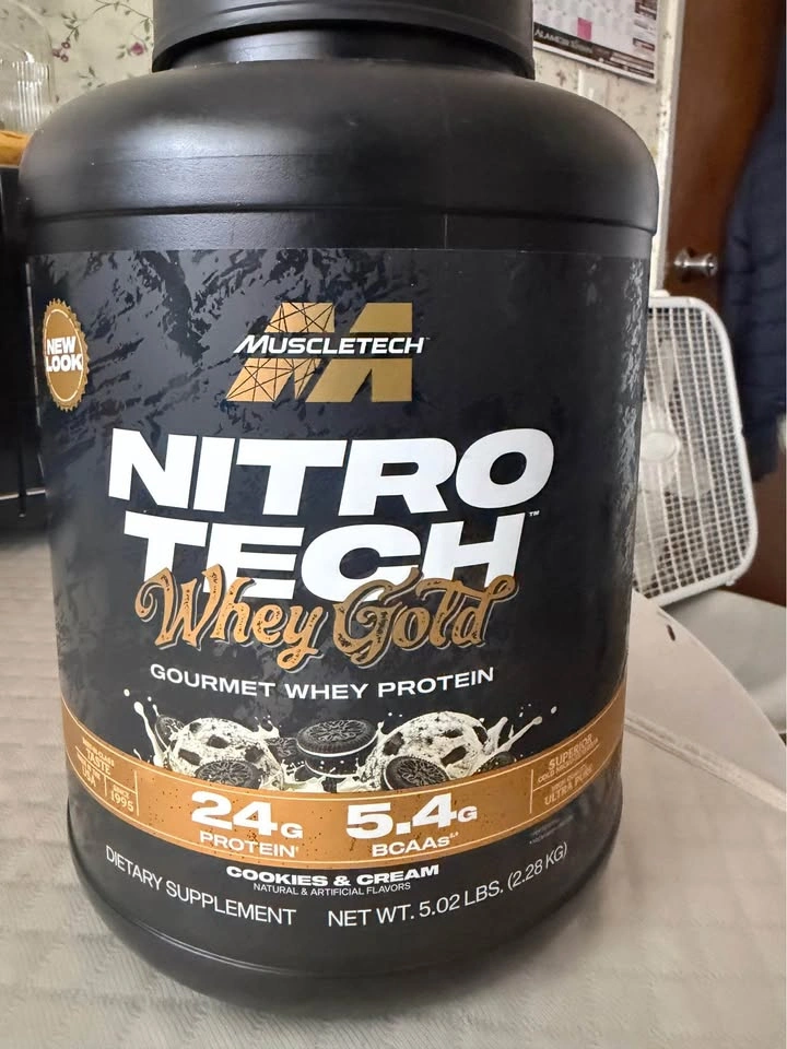 MuscleTech Nitro-Tech Whey Gold Protein Powder (USED-HALF) - photo 2