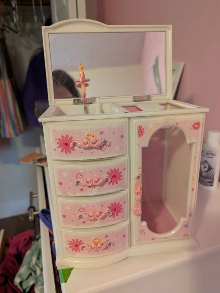 Pink Ballerina Musical Jewelry Box - photo 2