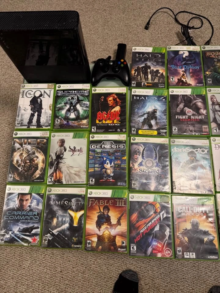 Xbox 360 lot with 30 games - photo 2