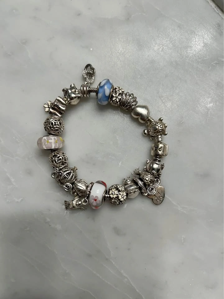 Pandora Charm Bracelet- Silver
