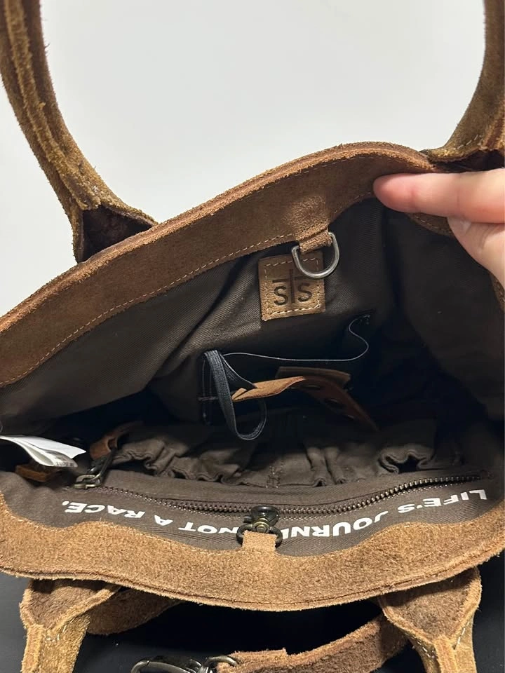 sTs Ranchwear Womens Cowhide Saddle Tramp Satchel - photo 4
