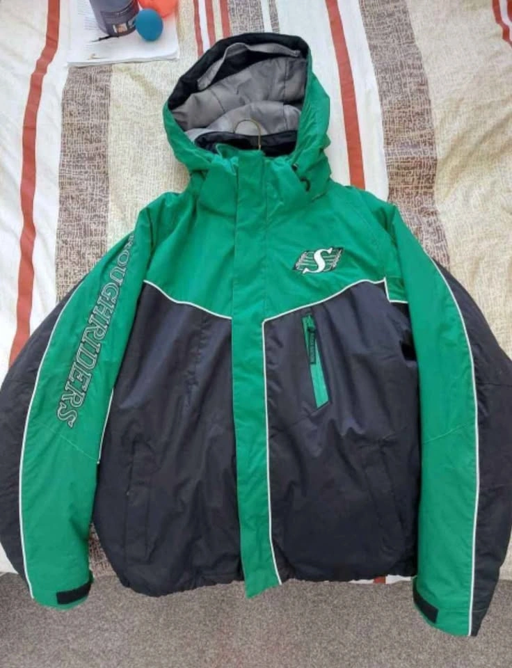 Vintage Saskatchewan Roughrider 3 in 1 Jacket- New - photo 2