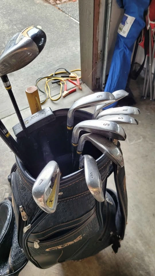 Complete Golf Club Set with Cart Bag & Headcovers - photo 2