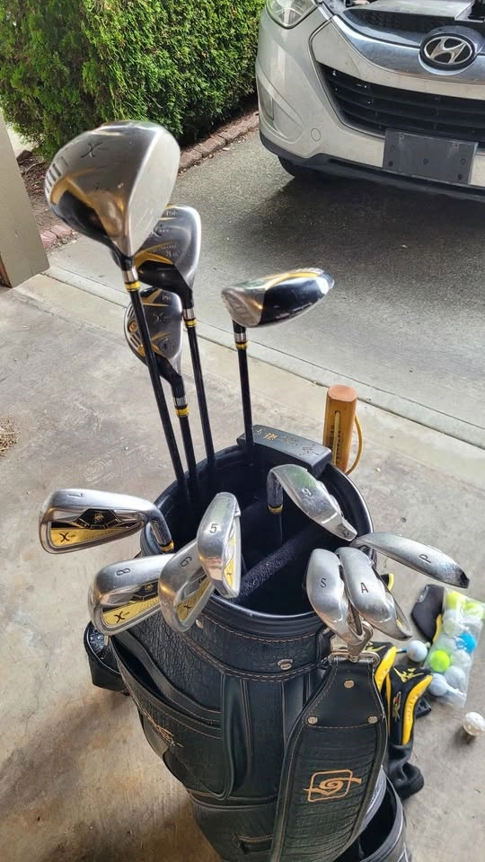 Complete Golf Club Set with Cart Bag & Headcovers - photo 3