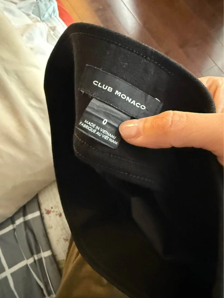 Club Monaco faux leather leggings - photo 3