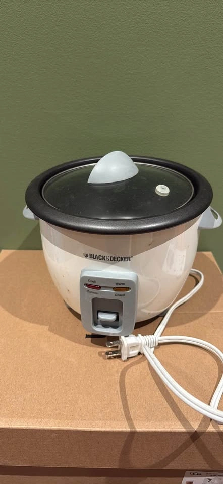 Black & Decker 6-Cup Rice Cooker & Steamer - photo 2