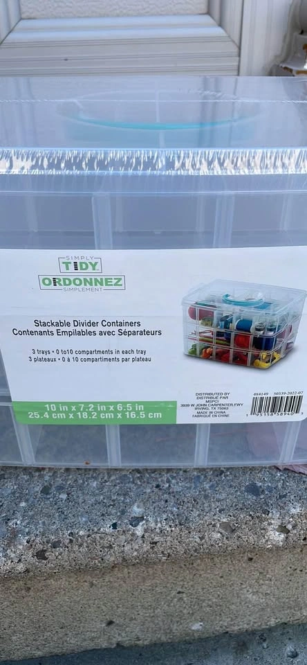 New stackable divider containers - photo 2