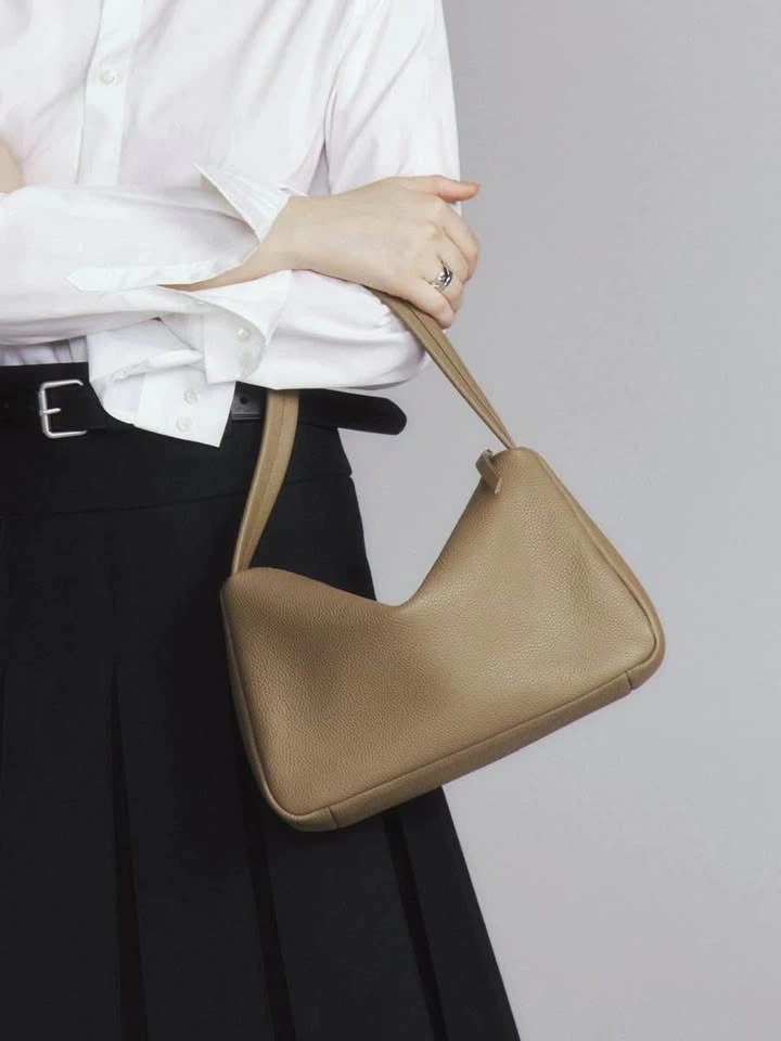 New*Avalea genuine leather shoulder bag - photo 3