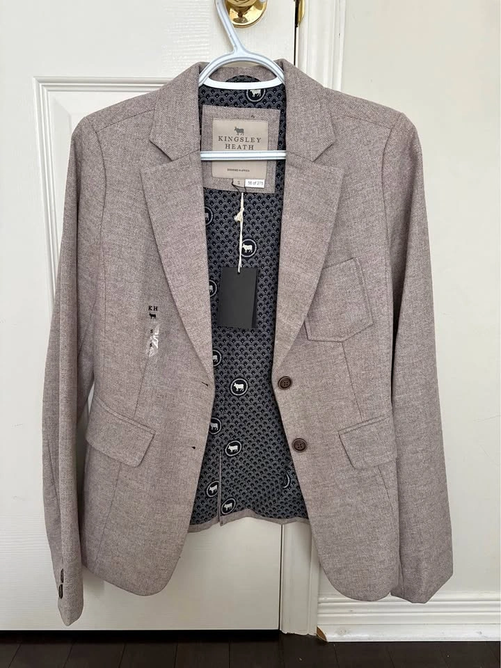 New-luxury Kingsley Heath light wool jacket