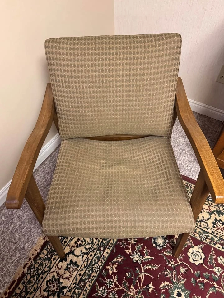 Mid-Century Modern Wood Armchair - photo 5