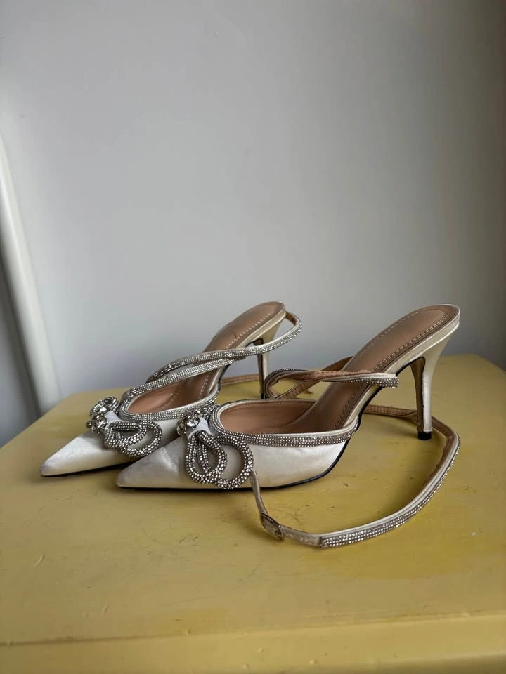 Crystal Strappy Rhinestone Sandal Bridal - photo 2
