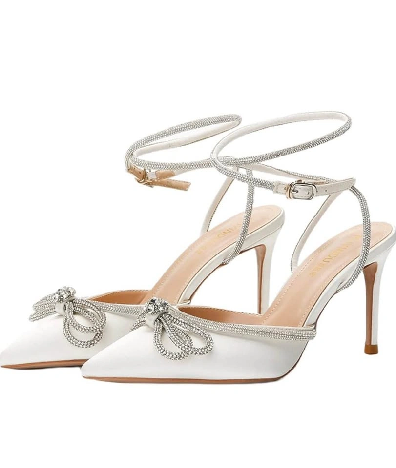 Crystal Strappy Rhinestone Sandal Bridal - photo 4