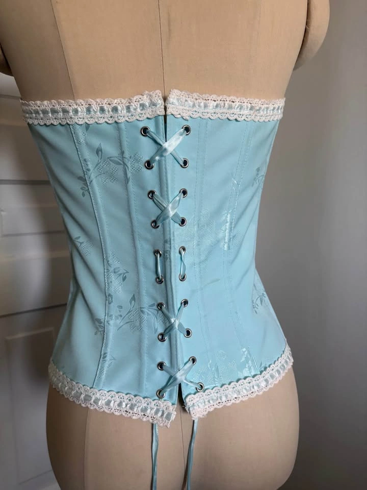 Baby Blue Corset - photo 2