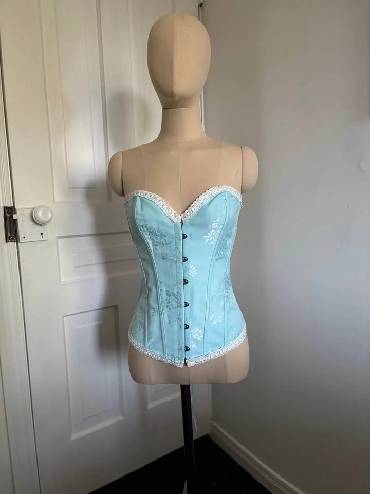 Baby Blue Corset - photo 3