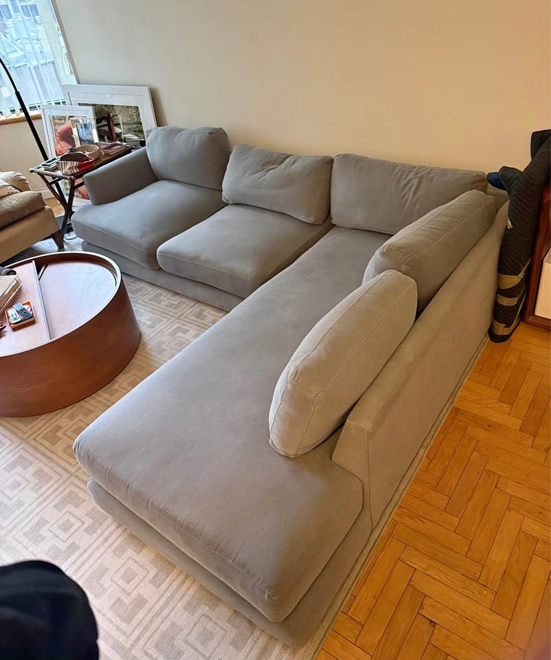 West Elm Sofa (retail price: $3-$3.5k)