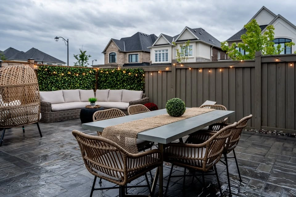 Aaron outdoor woven patio chair - photo 2