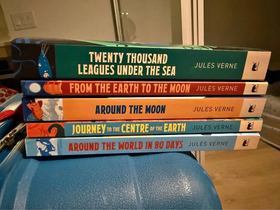 Jules Verne 5-Book Collection by Arcturus Publishing