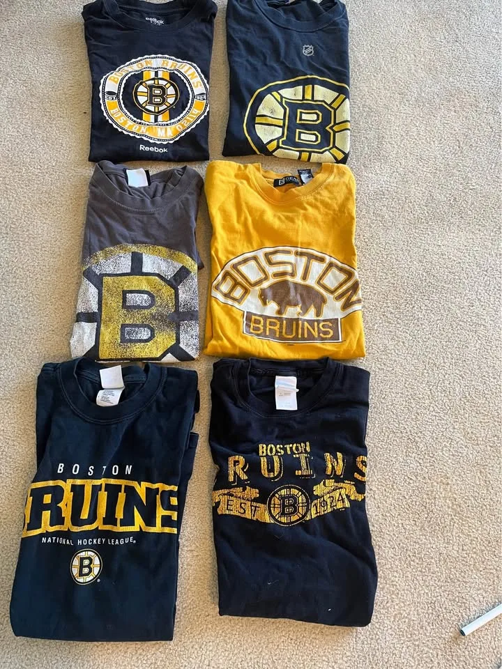 Boston Bruins Blanket Starter Materials/Fabric/T-Shirt image indicator(3)