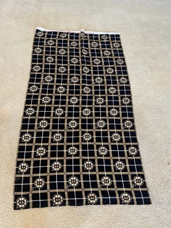 Boston Bruins Blanket Starter Materials/Fabric/T-Shirt image indicator(6)