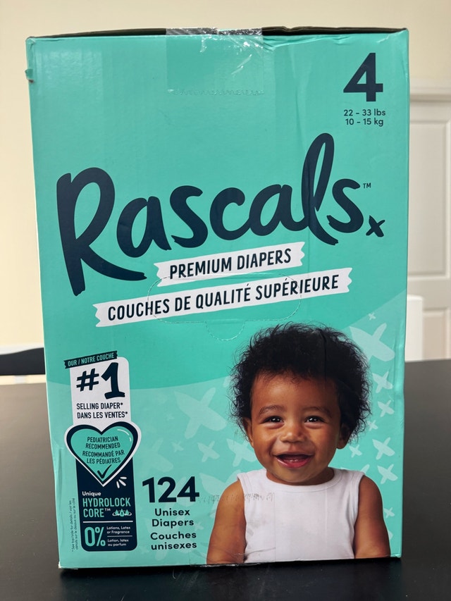 Rascals Premium Diapers Size 4 - photo 2
