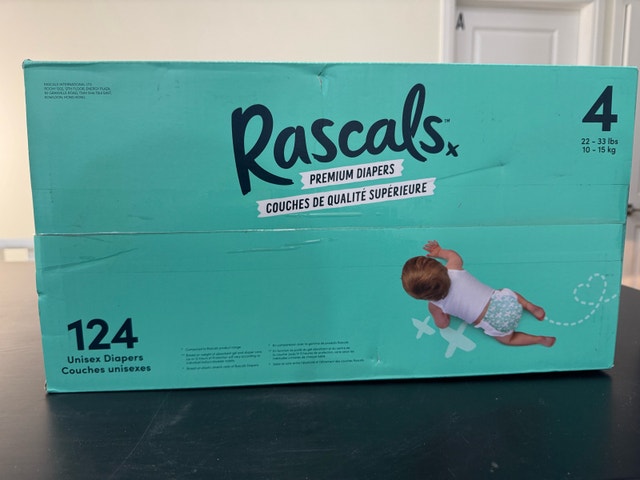 Rascals Premium Diapers Size 4 - photo 3