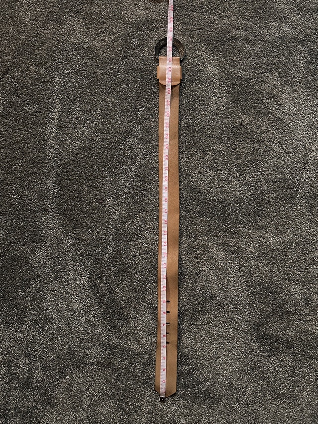 woman’s brown belt size 33 inches & 83 cm - photo 3