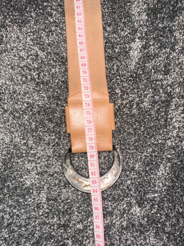 woman’s brown belt size 33 inches & 83 cm - photo 4