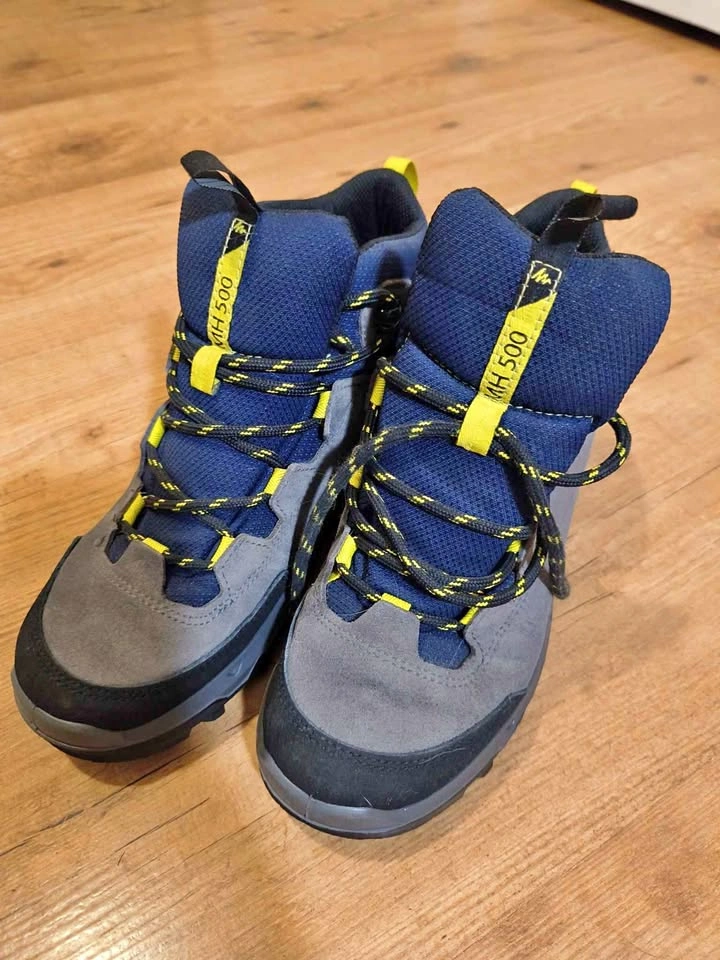 Boys Quechua MH500 Waterproof Hiking Boots