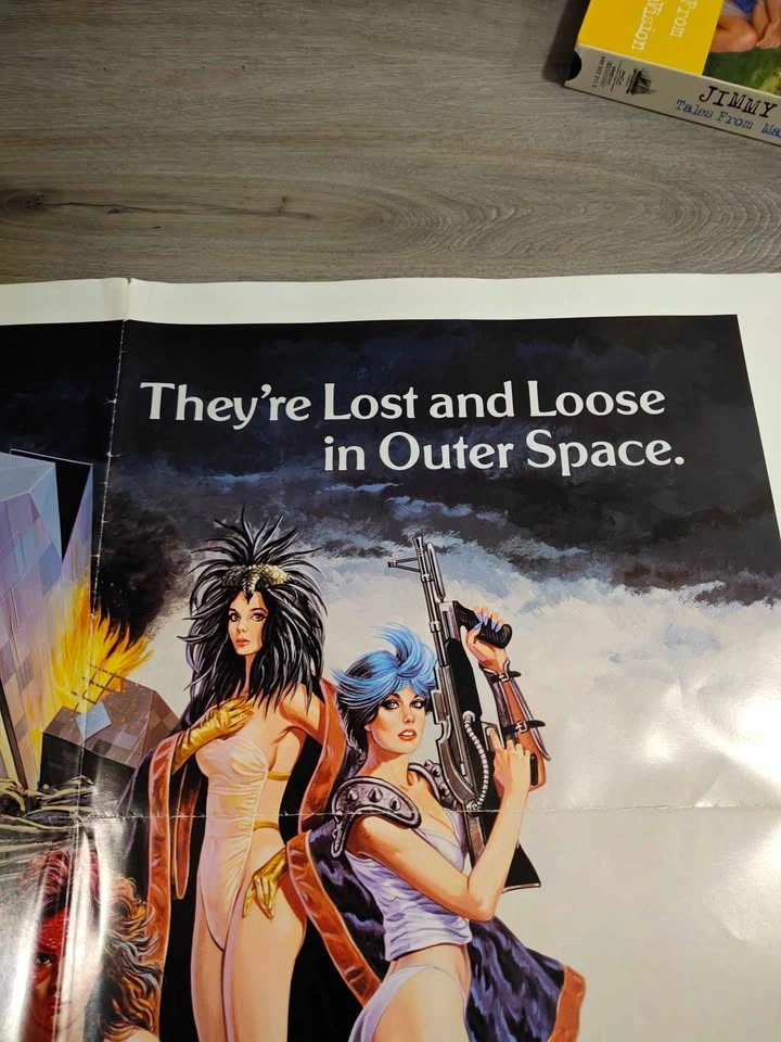 Vintage Rare 1987 Vicious Lips Horror Theater Promo Poster - photo 3