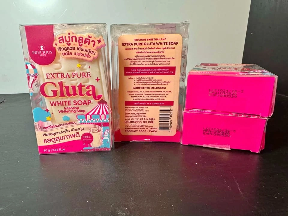 extra pure gluta white soaps