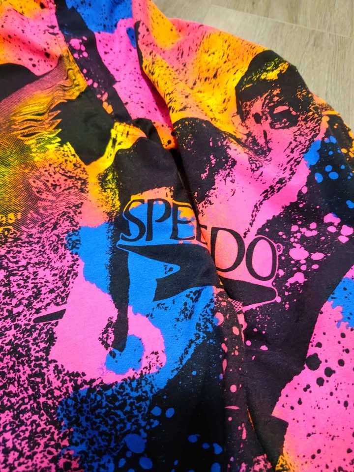 Vintage Rare 80's Speedo Summer Windbreaker Jacket - photo 4