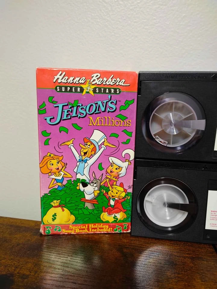 Vintage 80's - 90's The Jetsons Betamax Tapes x2 - photo 2
