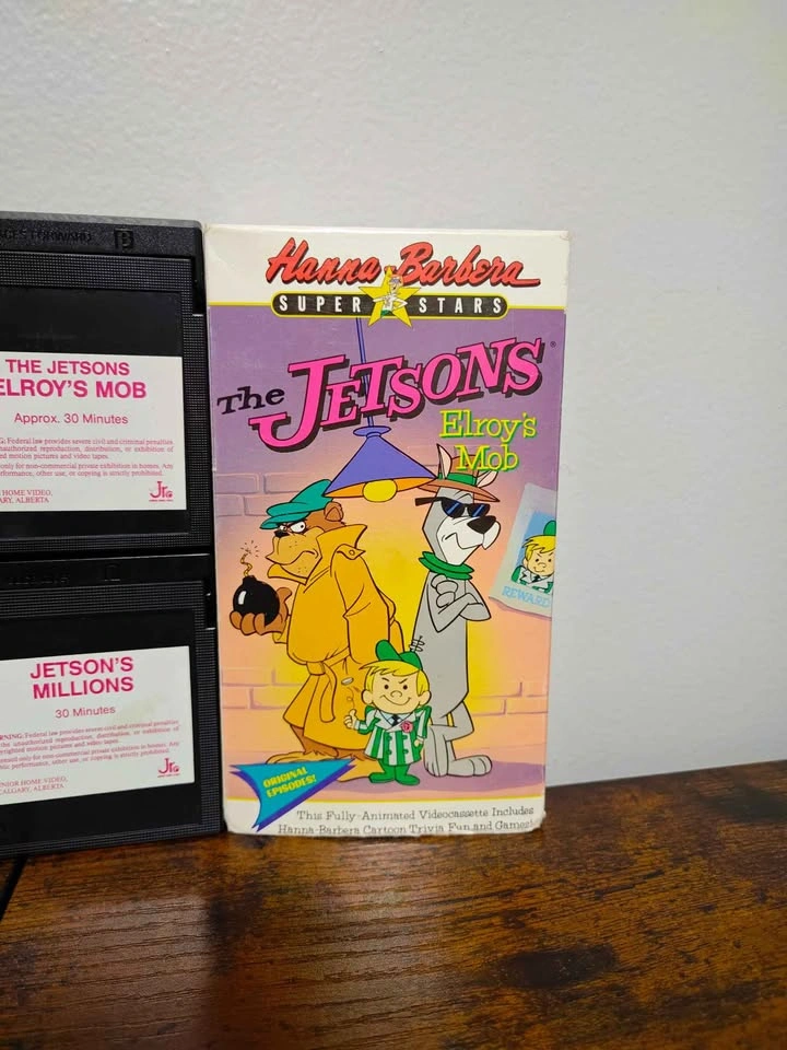 Vintage 80's - 90's The Jetsons Betamax Tapes x2 - photo 4