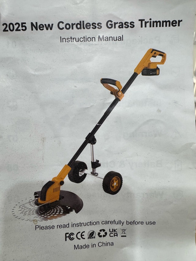 Cordless Grass Trimmer - photo 3