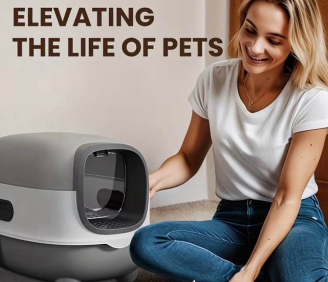 Catit Regular Litter Box with Airsift System - photo 2