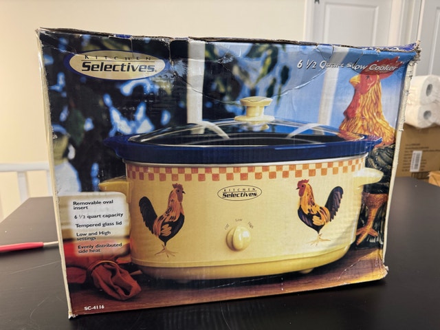 Kitchen Selectives 6 1/2 Quart Slow Cooker