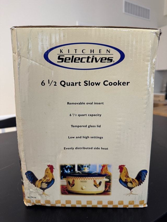Kitchen Selectives 6 1/2 Quart Slow Cooker - photo 3