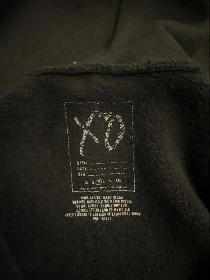 The Weeknd “AFTER HOURS TIL DAWN” 2025 XO Tour Hoodie - photo 3