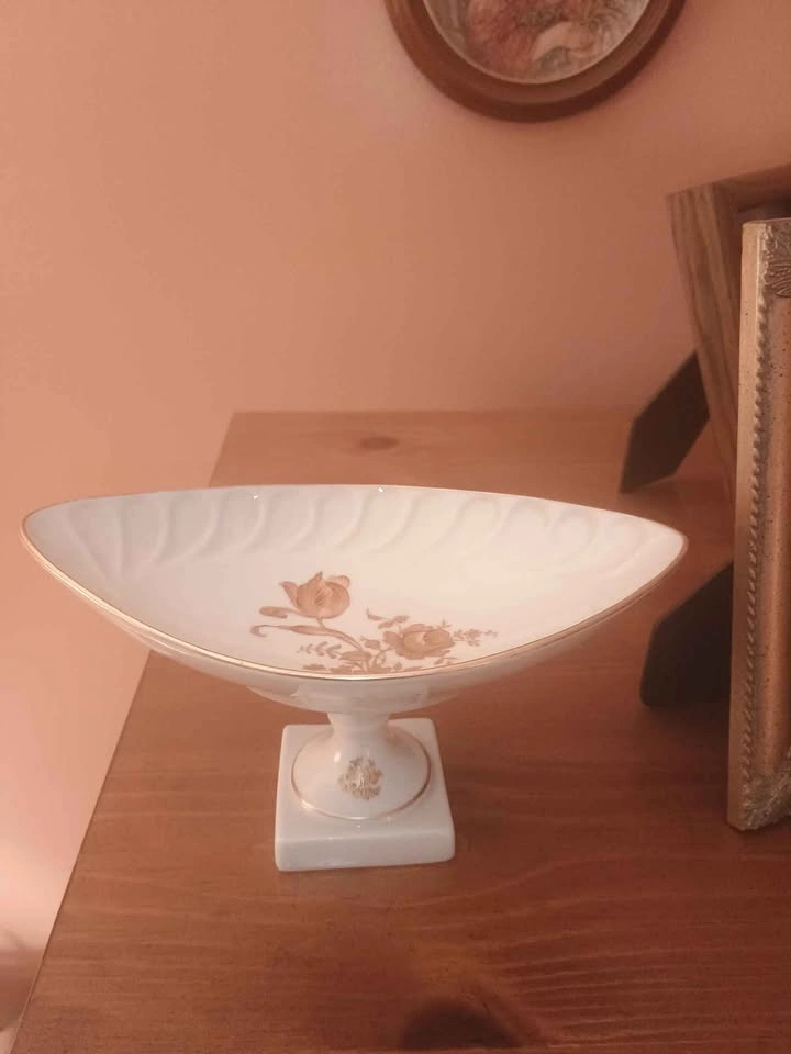 Vintage Limoges Pedestal Trinket / Candy Dish - photo 3