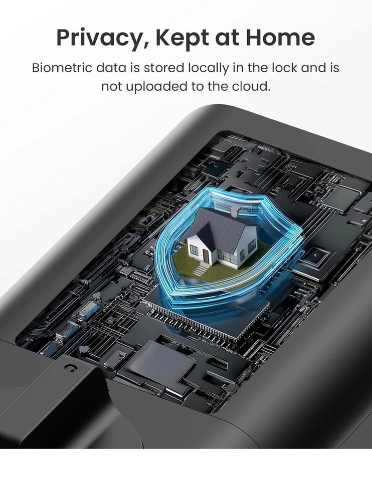 DESLOC K140 Plus Palm Vein Recognition Smart Door Lock - photo 5