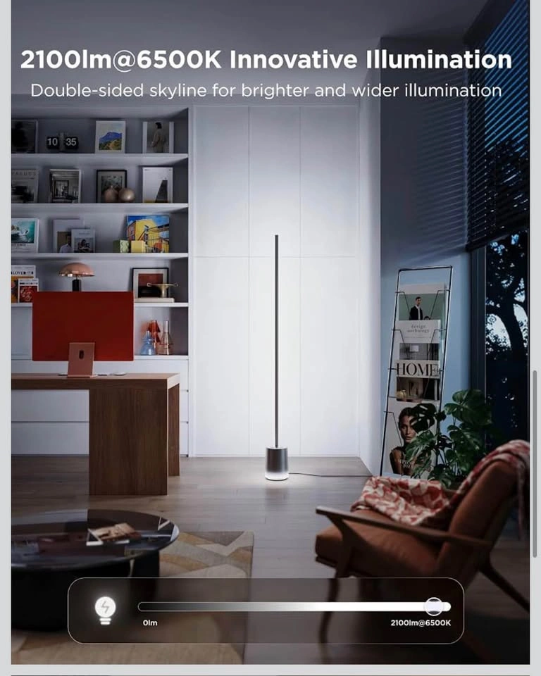 Govee Floor Lamp 3 with Luminblend+ Technology, 2100lm - photo 5