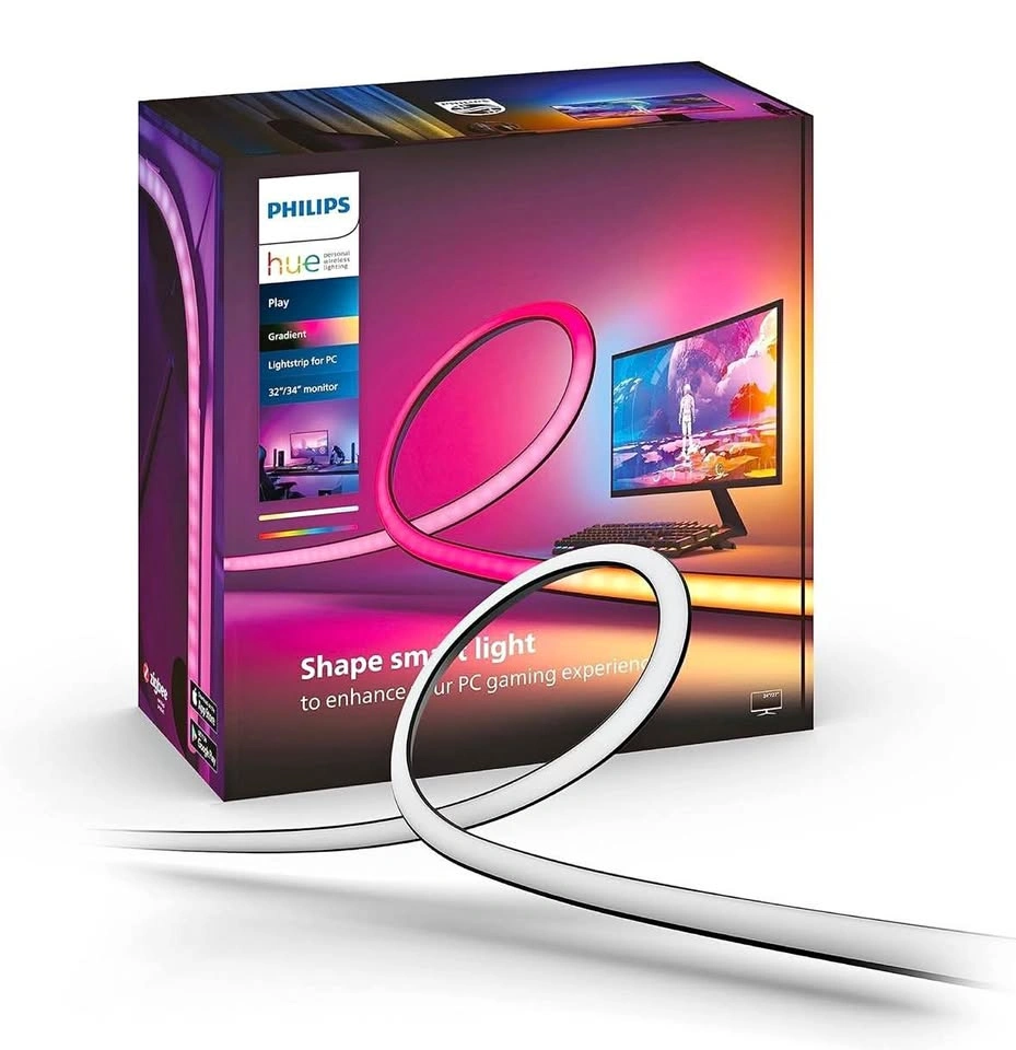 Philips Hue Play Gradient Lightstrip for 32-34" PC Monitor