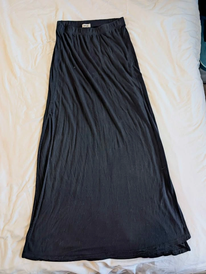 Garage Maxi Skirt with slits - photo 2